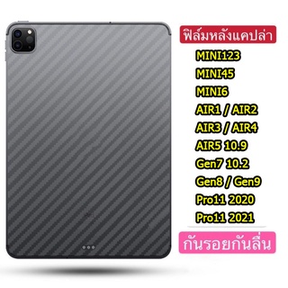 ภาพหน้าปกสินค้า017 ฟิล์มหลังลายเคฟล่า สำหรับ ipad MINI6/GEN9 2021 /ไอแพค PRO 11 2021 / PRO 12.9 2021 /AIR 4 10.9 /GEN7 10.2 /GEN8 2020 ที่เกี่ยวข้อง