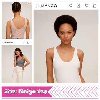 New!เสื้อกล้าม MANGO แท้💯% พร้อมส่งทุกสี