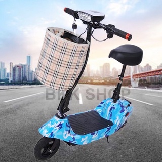 (ใหม่) สกู๊ตเตอร์ไฟฟ้า Electric Scooter 24V ไฟหน้า LED สกูตเตอร์ไฟฟ้า E-Scooter มอเตอร์ 350W รองรับน้ำหนัก 150 กิโลกรัม