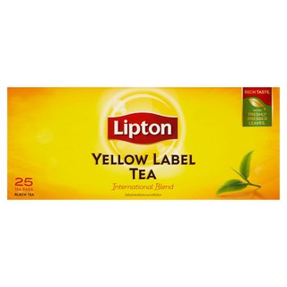 Lipton Yellow Label Black Tea 25 Tea Bags x 2g (50g)