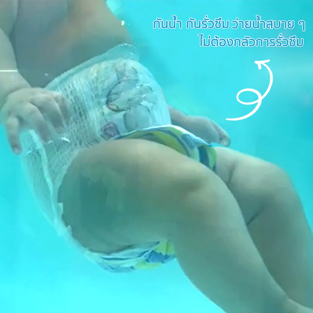 ภาพหน้าปกสินค้าDODOLOVE กางเกงผ้าอ้อม สำหรับเด็กใส่ว่ายน้ำ ไม่บวม ไม่อุ้มน้ำ ผ้าอ้อมเด็ก กางเกงผ้าอ้อมว่ายน้ำเด็ก แพมเพิสว่ายน้ำเด็ก จากร้าน sunson_babystore บน Shopee