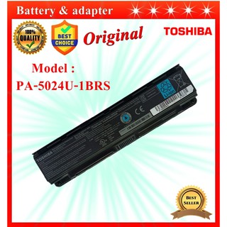 สินค้า Battery Notebook Toshiba PA5024U-1BRS แบตเตอรี่แท้ Toshiba SATELLITE C800 C840 L800 L830 L840 L840D M800 M840  Original