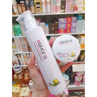 ของแท้/มีของแถม✅ Skora Whitenning Body Lotion โลชั่นผิวขาวสคอร์ร่าผิวขาว