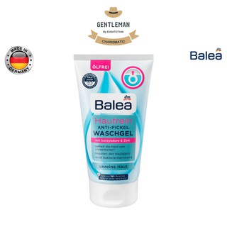 เจลล้างหน้า สำหรับผิวเป็นสิวง่าย Balea Pure Skin Anti-Pimple Wash Gel 150 ml