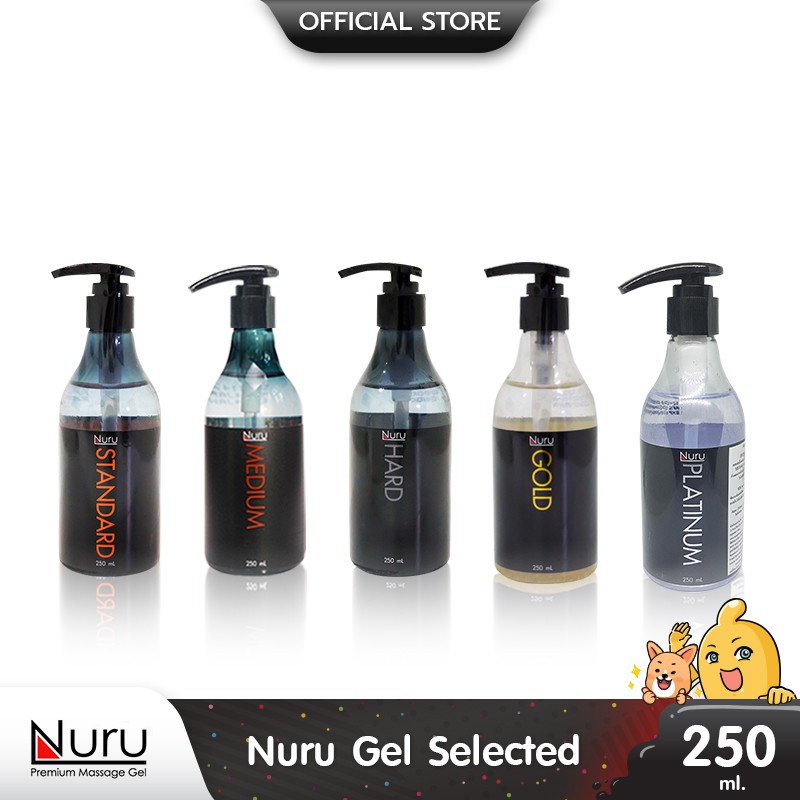 Nuru Gel เจลหล่อลื่น เลือกความลื่นได้ตามที่ต้องการ รุ่น Standard ...