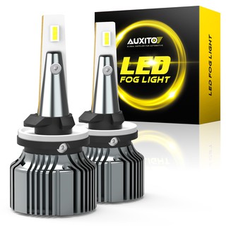 Auxito หลอดไฟตัดหมอก LED 881 886 894 896 898 14W 1500LM 6500K CSP สีขาว สําหรับรถยนต์ 2 ชิ้น