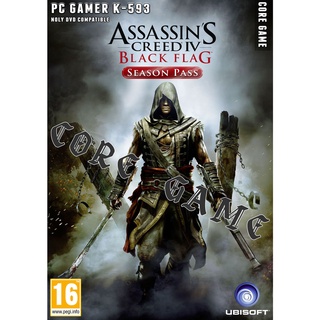 assassins creed IV black flag season pass แผ่นเกมส์ แฟลชไดร์ฟ เกมส์คอมพิวเตอร์  PC โน๊ตบุ๊ค