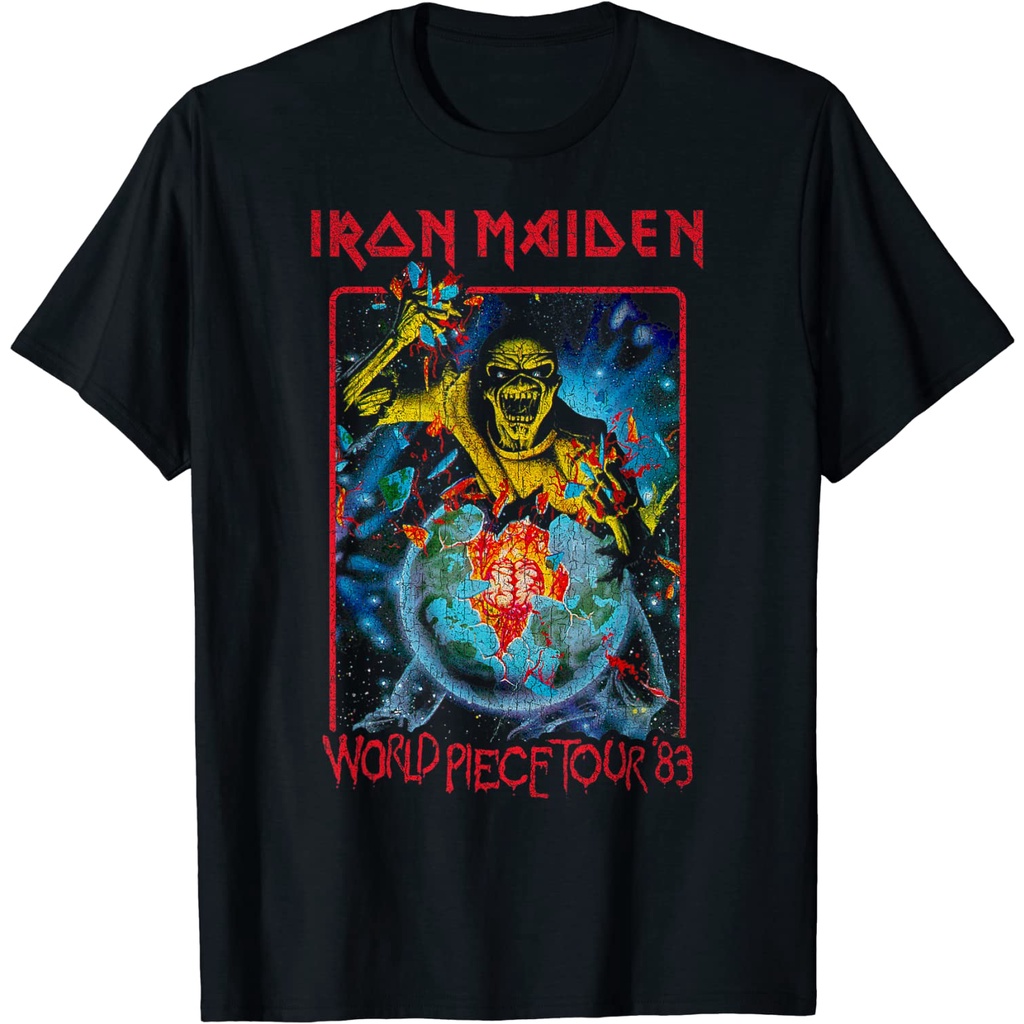 เสื้อยืดโอเวอร์ไซส์เสื้อยืด-พิมพ์ลาย-iron-maiden-world-piece-tour-83-สําหรับผู้ใหญ่s-3xl