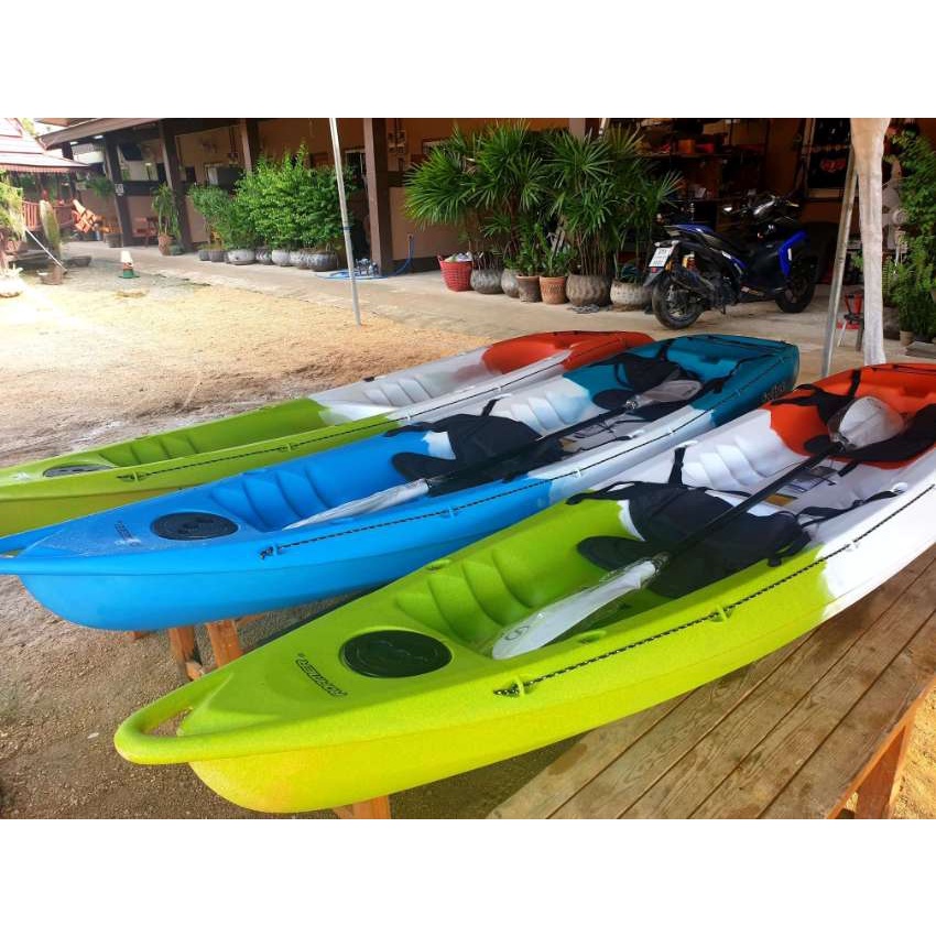 feelfree-kayak-roamer-ii-เรือคายัค-2-ที่นั่ง-แถมฟรีไม้พาย-และ-กระเป๋ากันน้ำ-มูลค่ารวมกว่า-2-000-บาท