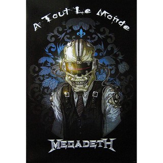 โปสเตอร์ Megadeth เมกาเดท โปสเตอร์วงดนตรี โปสเตอร์ติดผนัง โปสเตอร์สวยๆ ภาพติดผนัง poster ส่งEMSให้เลยครับ