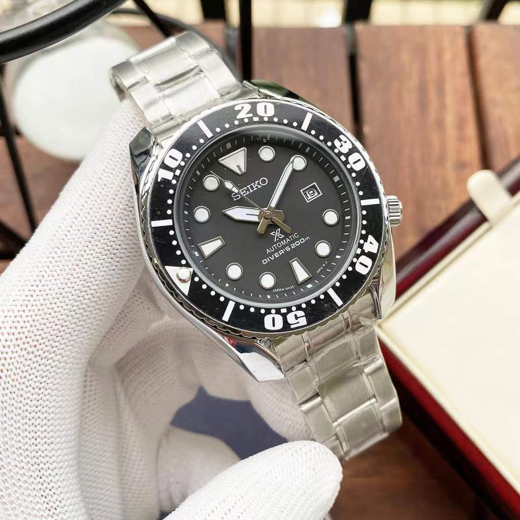 ภาพหน้าปกสินค้าSeiko Mm นาฬิกาข้อมือควอตซ์ เรืองแสง แฟชั่นสําหรับผู้ชาย Spb125J