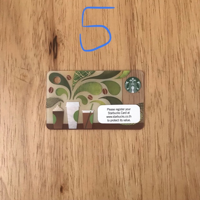 starbucks-card-thailand-usa-บัตรเปล่า