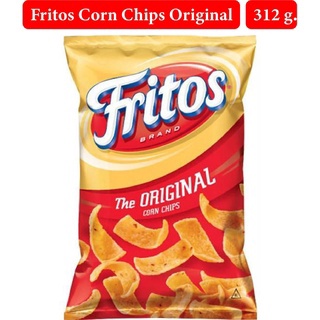 Fritos Corn Chips Original 312 gram. 💥แผ่นข้าวโพดอบกรอบ ตรา ฟริโตส น้ำหนัก 312 กรัม คอร์น ชิพส์ ออริจินัล 💥จากอเมริกา💥