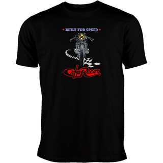 New👕Nbf3f23r97r เสื้อยืด ผ้าฝ้าย พิมพ์ลาย Cafe Racer Bikes Ace Cafe Biker Ducati Triumph Bmw สไตล์คลาสสิก สําหรับผู้ชาย