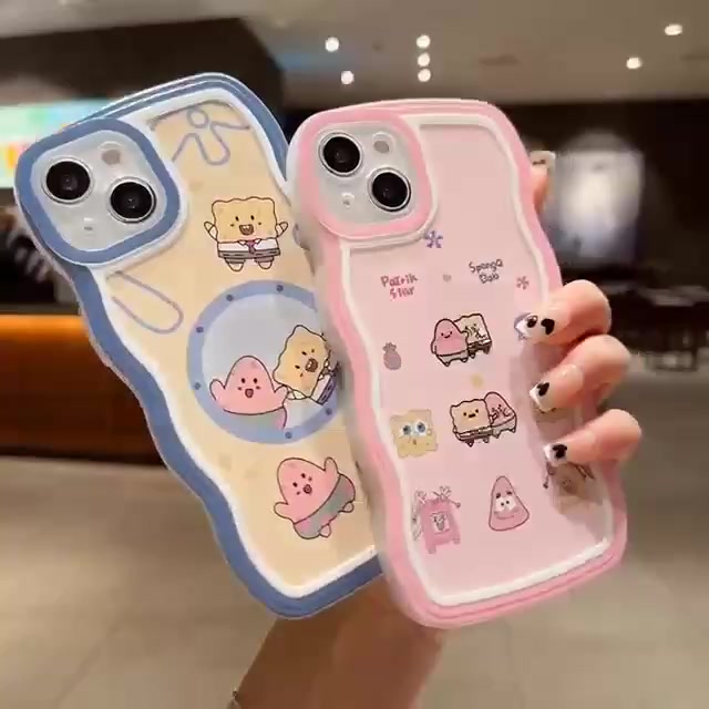 fashion-เคสออปโป้-a5-2020-เคสออปโป้-a9-2020-เคสโทรศัพท์มือถือแบบใส-ลายคลื่น-บาร์บีคิวน่ารัก-สําหรับ-oppo-a5-202-a9-2020