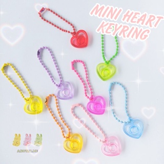 ❤ Mini Heart Keyring ❤ พวงกุญแจหัวใจมินิ🤏🏻