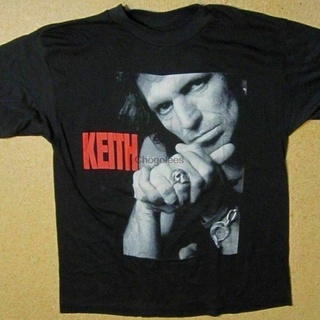 เสื้อยืดโอเวอร์ไซส์เสื้อยืดแขนสั้น พิมพ์ลายการ์ตูนวันแม่ Keith Richards สไตล์วินเทจ สําหรับคอนเสิร์ตS-3XL