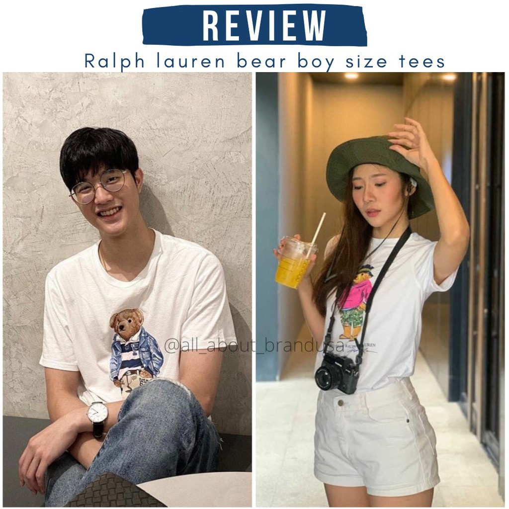 เสื้อยืด-ralph-lauren-bear-หมี-100-authentic-ของแท้