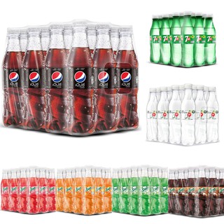 [แพ็ค 12] Pepsi Max, Mirinda, 7Up 345ML. เป๊ปซี่แม็กซ์ ไม่มีน้ำตาล, มิรินด้า (แดง ส้ม เขียว รูทเบียร์), เซเว่นอัพฟรี