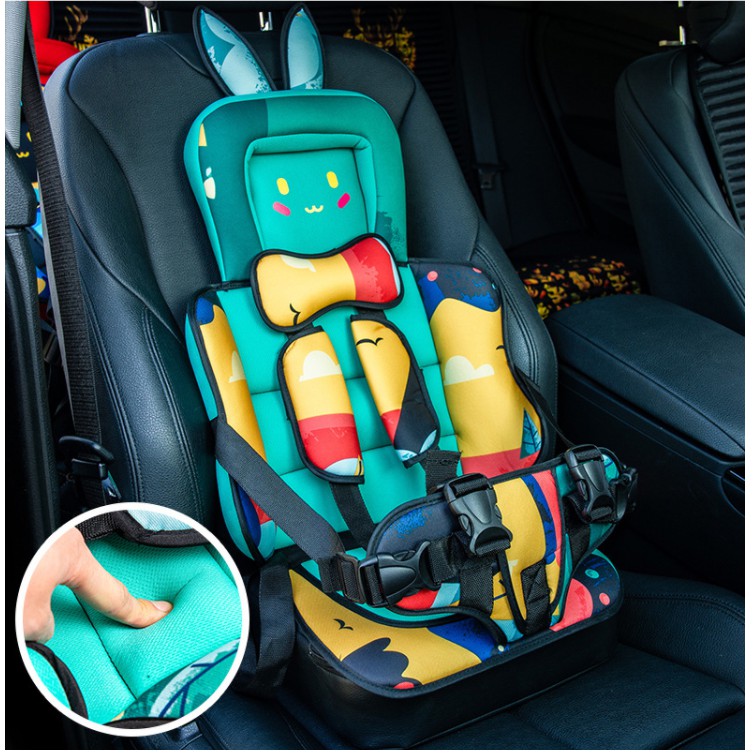 ภาพหน้าปกสินค้าคาร์ซีทพกพา คาร์ซีทลายการ์ตูน คาร์ซีทเด็ก car seat เบาะนั่งเด็กในรถ อายุ 6 เดือน - 10 ปี จากร้าน jayyoji บน Shopee