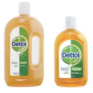 Dettol เดทตอล น้ำยาฆ่าเชื้อ เอนกประสงค์ ขนาด 500 และ 750 มล 1 ขวด