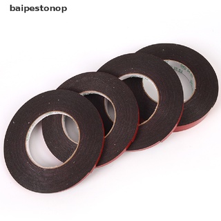 [baipestonop] เทปกาวสองหน้า แข็งแรง 10 เมตร เหนียวมาก พร้อมซับใน สีแดง ♨ขายดี