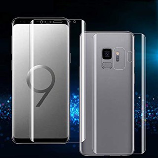 GLASS SAMSUNG S9 PLUS FULL FRONT+BACK (CLEAR) (1865)