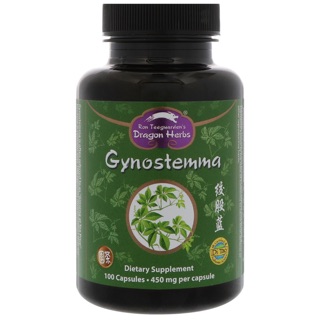 ปัญจขันธ์ หรือเจียวกู่หลาน (Gynostemma) 450 mg  100 capsule