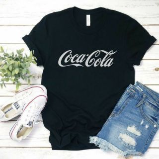 🌈🌈พร้อมส่ง ราคาถูกที่สุด เสื้อยืดลาย coca cola
