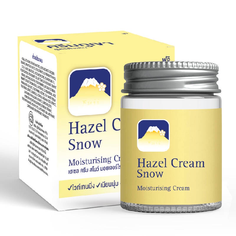 ฟูจิ-ครีมภูเขา-เฮเซล-ครีม-สโนว์-มอยเจอร์ไรซิ่ง-ครีม-50-กรัม-แบบขวด-fuji-hazel-cream-snowหมดอายุ2025-09