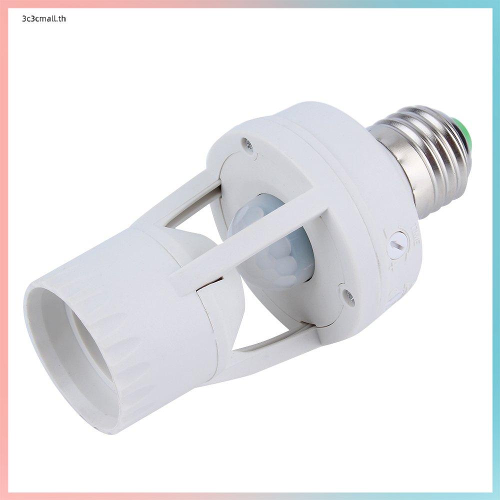 ภาพสินค้าส่วนลดใหญ่ E27 LED Infrared Motion Detection Light Sensor Light Bulb Switch Home จากร้าน 3c3cmall.th บน Shopee ภาพที่ 3