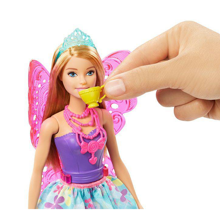 barbie-dreamtopia-fantasy-story-tea-party-amp-fairy-doll-ชุดอุปกรณ์เสริม-2-สไตล์-2020-ใหม่ล่าสุดจากบาบี้-gjk50