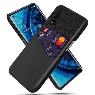 OPPO Find X2 Pro Luxury Leather Card Slot Shockproof Business Wallet Hybrid Slim Case Cover