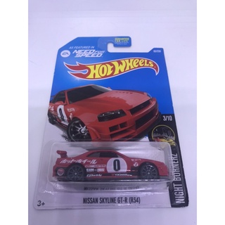 Hot wheels NISSAN SKYLINE GT-R (R34)