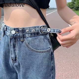 DaDulove💕 2022 New High Waist Jeans Loose Wide Leg Pants Straight Trousers Fashion Plus Size Womens Clothing