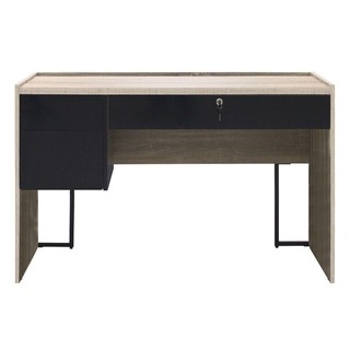 Desk DESK BURO DK-120N SOLID OAK/BLACK Office furniture Home & Furniture โต๊ะทำงาน โต๊ะทำงาน BURO DK-120N สีโซลิดโอ๊ค/ดำ