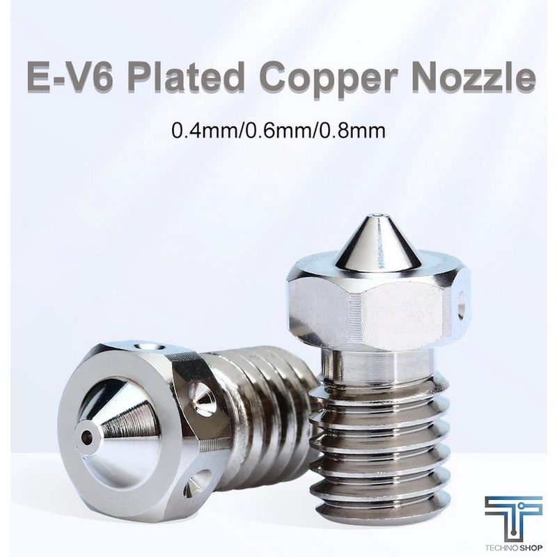 Trianglelab E-V6 Plated Copper Nozzle Durable Non-stick High ...