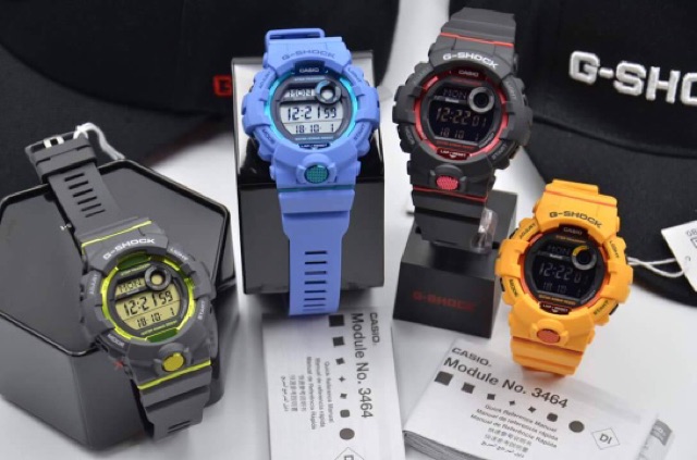 gbd-800นาฬิกาข้อมือกีฬาผู้ชายสายเรซินg-shock-g-squad-bluetooth-นับก้าว-แคลอรีเผาผลาญร