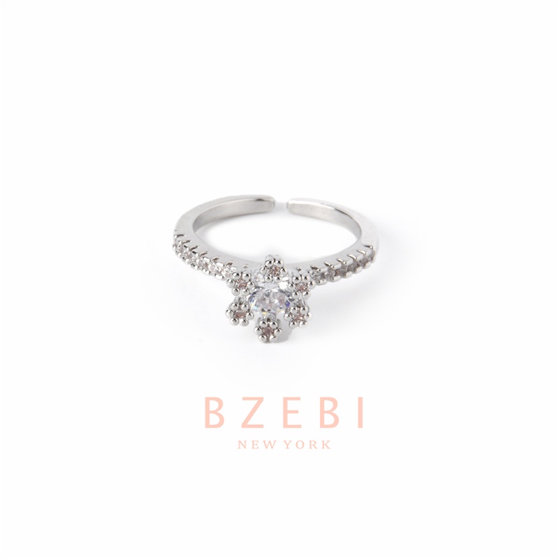 bzebi-แหวนผู้หญิง-เพชร-cz-แฟชั่น-เงินแท้-ฝังเพชรสวิส-สไตล์เกาหลี-กันสนิม-ปรับได้-คุณภาพสูง-พร้อมกล่อง-18k-สําหรับผู้หญิงวงแหวน-1067r
