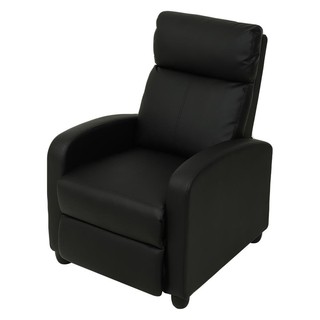 RECLINER FURDINI SX-80230 ดำ ผ่อนคลายได้ทุกเมื่อ ด้วย เก้าอี้ผักผ่อน ดีไซน์สวยงามฟังก์ชั่นหลากหลาย โครงสร้างผลิตจากไม้ P