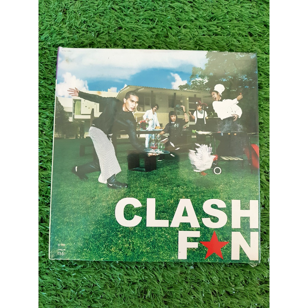 cd-แผ่นเพลง-สินค้ามือ-1-วงแคลช-อัลบั้ม-fan-clash