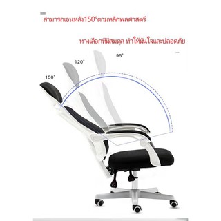 ภาพขนาดย่อของภาพหน้าปกสินค้า(3DDD9NTB ลดทันที 80.-) SG 808 เก้าอี้สำนักงาน เก้าอี้ตาข่าย เก้าอี้ทำงาน เก้าอี้ขาเหล็ก ดีไซน์หรูหรา แข็งแรงทนทาน จากร้าน zhuyuanhua บน Shopee ภาพที่ 6
