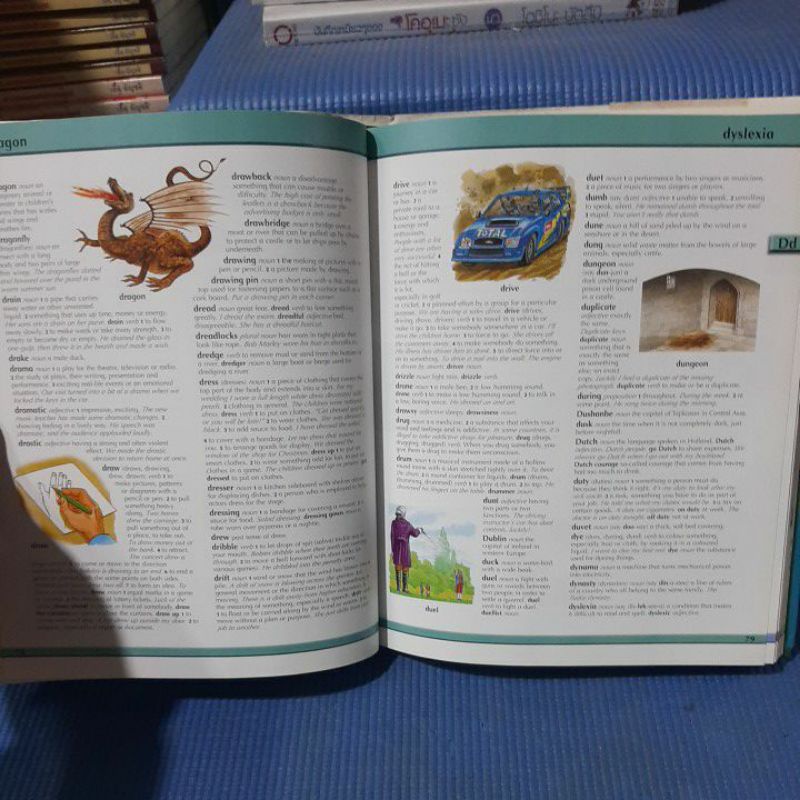 childrens-illustrated-dictionary-หนังสือภาษาอังกฤษมือสองปกแข็งสภาพสวยๆ