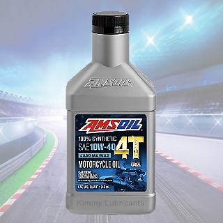 ราคาAmsoil Performance Synthetic 100% 4T 10W-40 ขนาด 1 Quart(946ml)