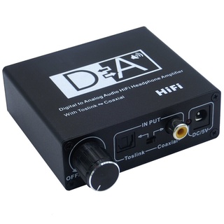 X-Tips D2A Digital to Analog ตัวแปลงสัญญาณ Digital เป็น RCA และ 3.5