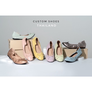 สินค้า รองเท้าบัลเล่ต์ By Customshoes New Color