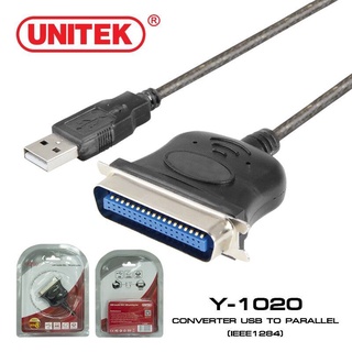 UNITEK Y-1020  สายเชื่อมต่อพรินเตอร์ด้วย USB ไปยัง Pararial Port