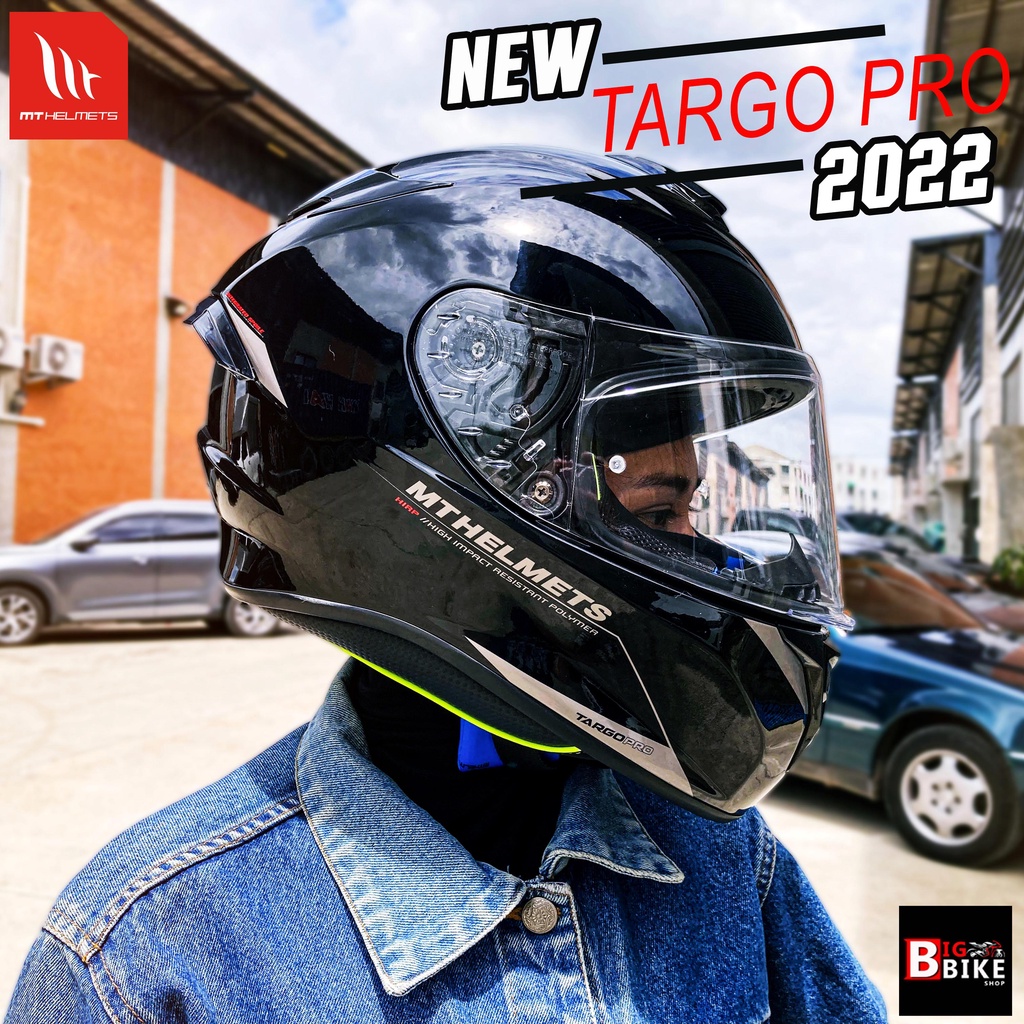 หมวกกันน็อค-mt-targo-pro-2022-รุ่นใหม่ล่าสุด-แถมฟรีสปอยเลอร์