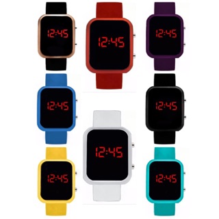 ภาพหน้าปกสินค้าSevenlight นาฬิกาข้อมือ สายซิลิโคนนุ่ม สไตล์ Apple Watch  ระบบ ดิจิตอล LED รุ่น AP222 ที่เกี่ยวข้อง