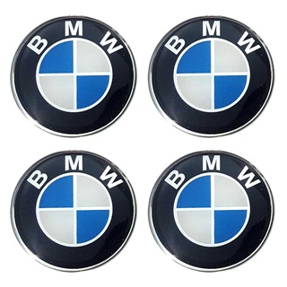 กรุณาวัดขนาดก่อนสั่งซื้อ 60mm. สติกเกอร์ BMW สติกเกอร์ติดดุมล้อ สติกเกอร์เรซิ่น กว้าง 60 มิล.(6เซนติเมตร) Aegether